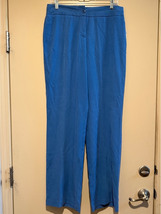 Pendleton Pants - Pendleton Women's Blue Silk Dress Pants Size 8
